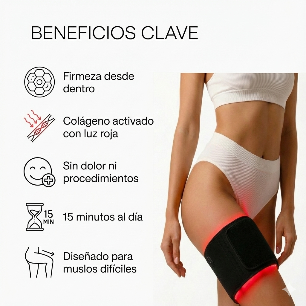 LumiFirm™ - Banda reafirmante de muslos